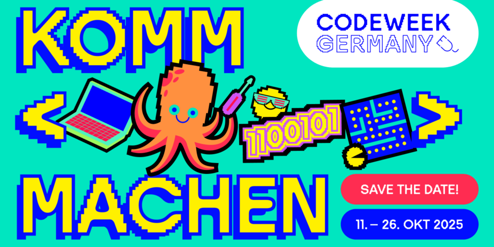 Code Week Germany 2025 – Deine Chance zum Mitmachen! - Einstieg Informatik